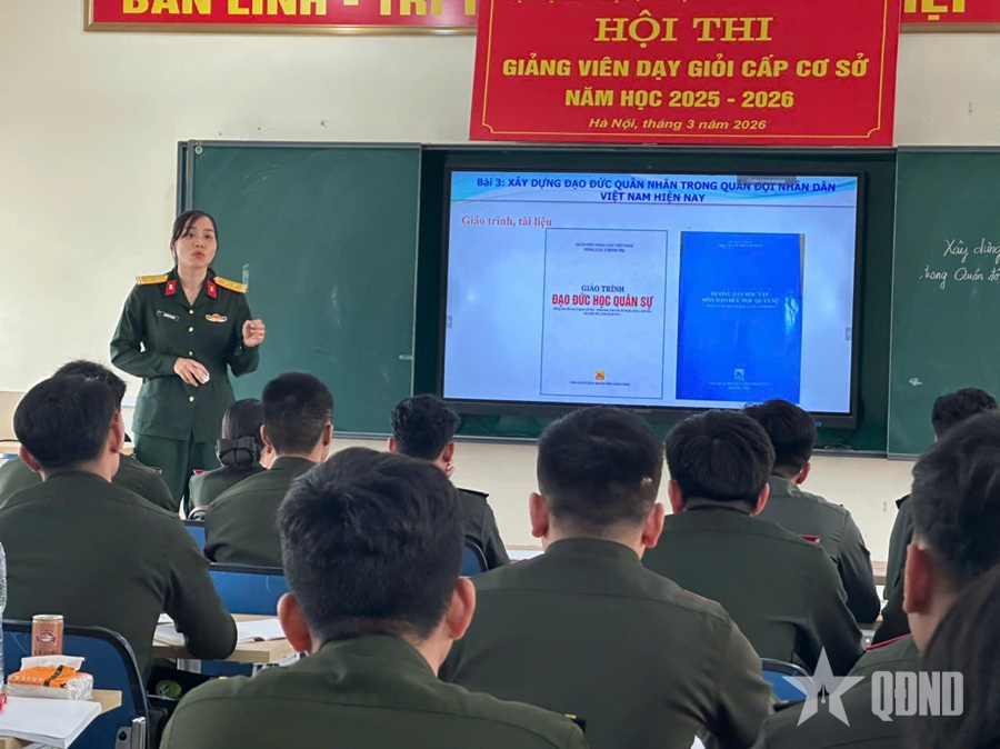 Lan tỏa tinh thần đổi mới, sáng tạo trong giảng dạy tại Học viện Kỹ thuật Quân sự